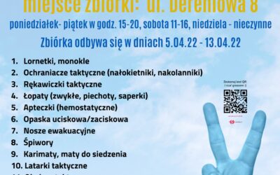 Ursynów for Ukraine – collection of gifts for the defenders of Ukraine